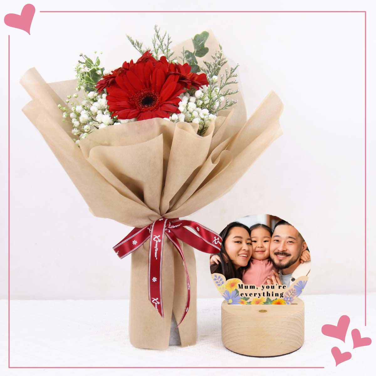 MDPG2566 Radiant Love (LED Personalised Photo Frame)