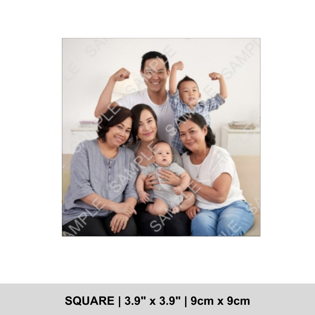 MDPG2569 Pure Keepsake (Preserved Flowers Jewellery Box with Personalised Photo)