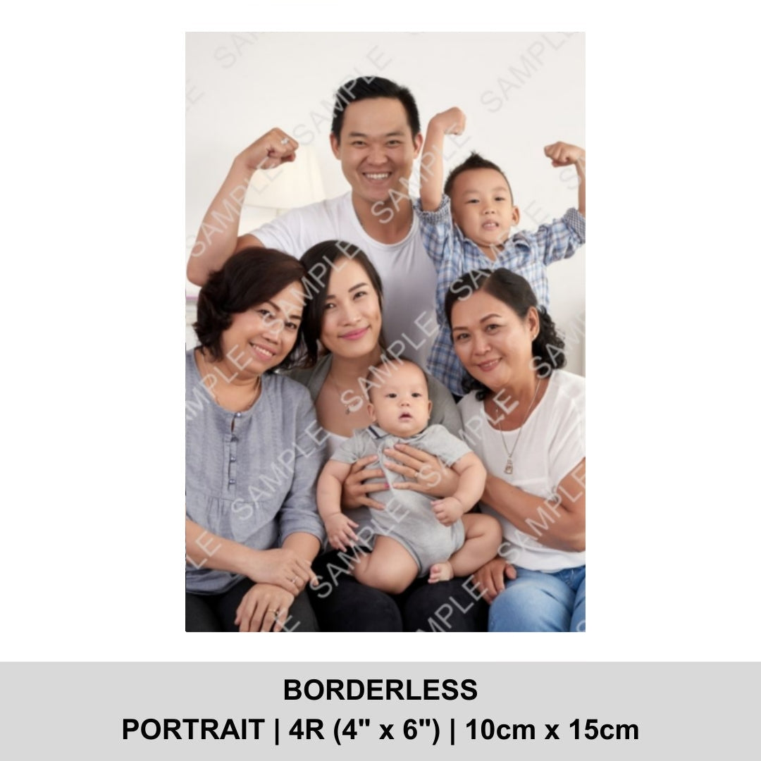 PR2221 Enduring Memoirs (Preserved Flowers with Personalised 4R Photo)